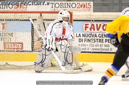 2015-11-07 Torino Bulls-Hockey Milano Rossoblu U14 0514 Alessandro De Zordo